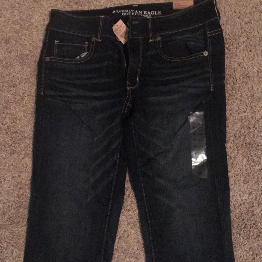 American Eagle Artist Crop Jeans size 8